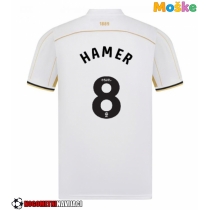 Moške Nogometnih dresov Sheffield United Gustavo Hamer #8 Gostujoči 2025-26 Kratki rokavi